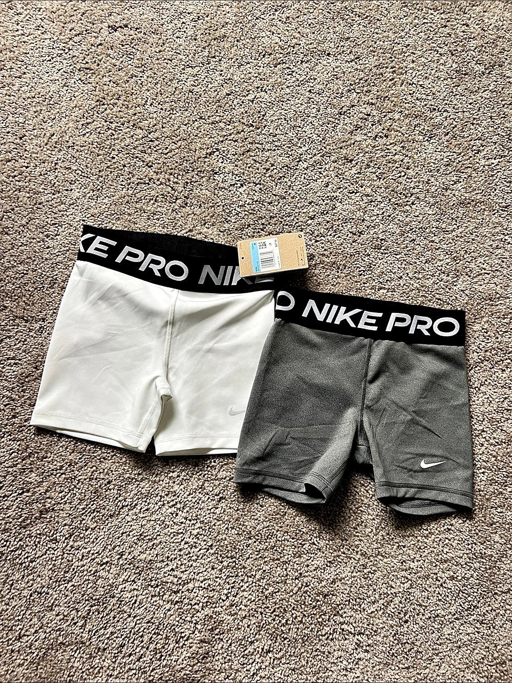 Nike Pro Kids Dri-FIT Shorts Kids Dri-FIT Medium Athletic Shorts 2-Pack NWT